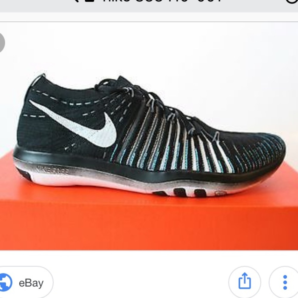 Nike Free Transform Flynit training shoe - size 7
